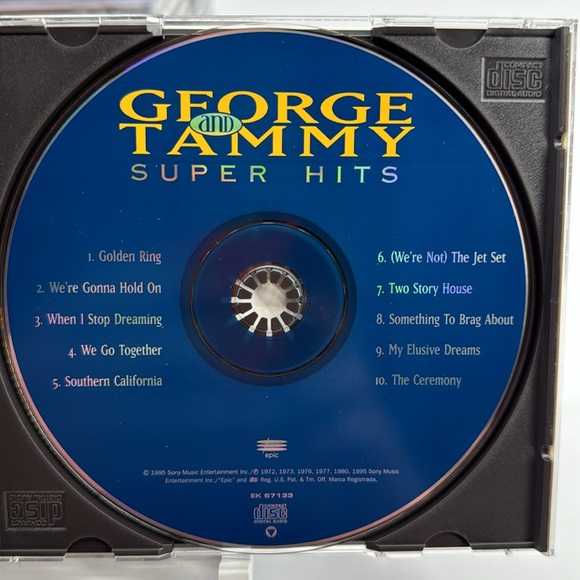 George And Tammy - Super Hits on CD - Picture 4 of 5